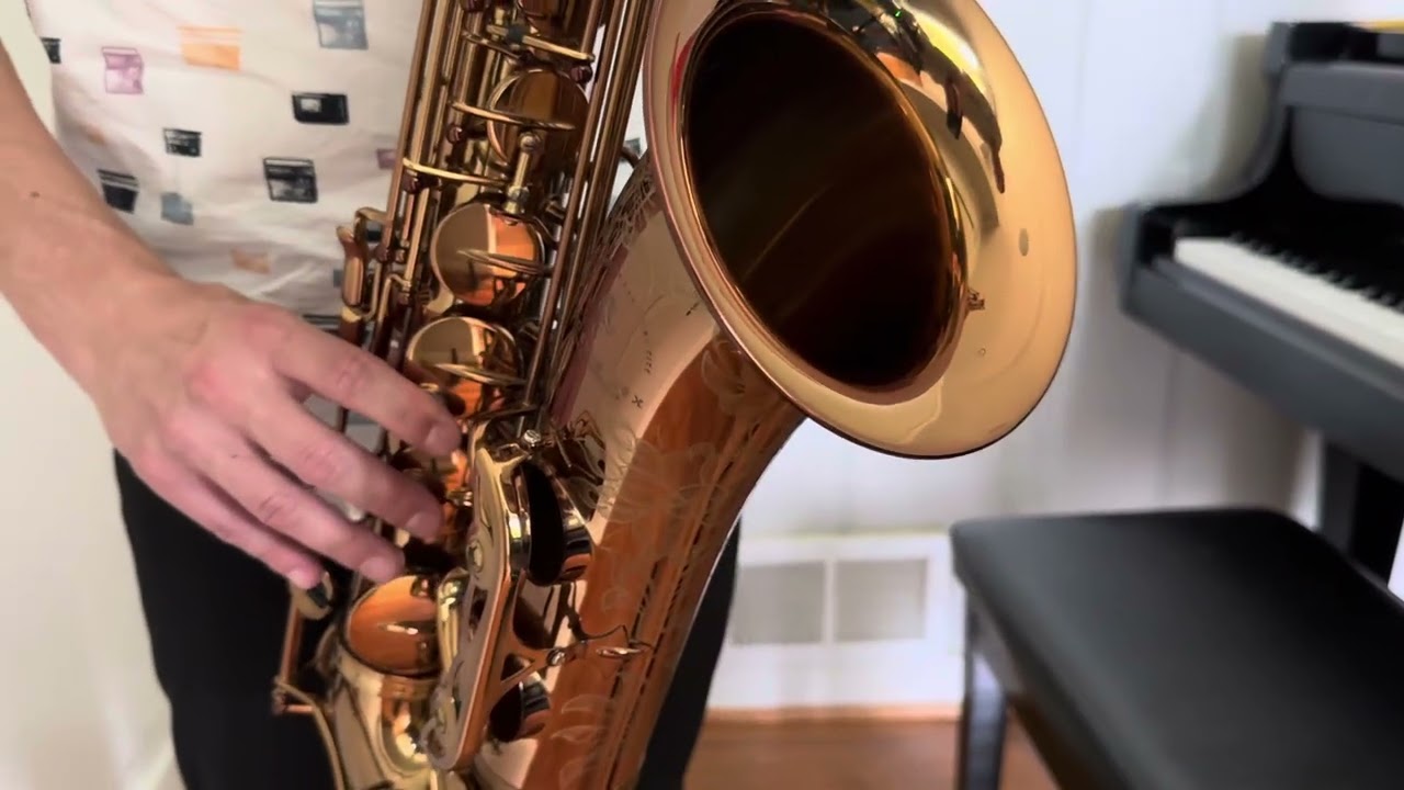 JL Woodwinds Tenor Saxophone, Rare Model, Video – DC Sax