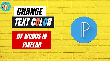 How to change color by words in Pixel Lab | Thumbnail | Photo editing