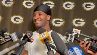 Packers wide receiver Savion Williams feels right at home in Green Bay