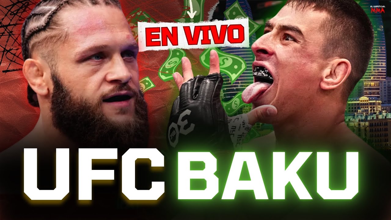 🛑UFC Baku - EN VIVO🛑 Fiziev Vs Torres VAMOS MEXICO! 🇲🇽 | Charlas de MMA