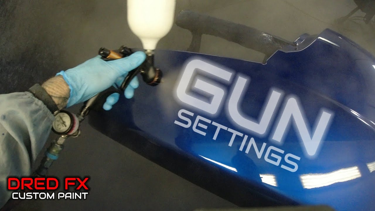 Spray gun settings for the ultimate finish 👌 YouTube