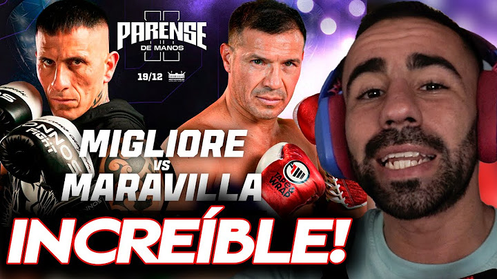 LA MAGIA INTACTA! Maravilla vs Migliore🥊Reaccion leaagomez