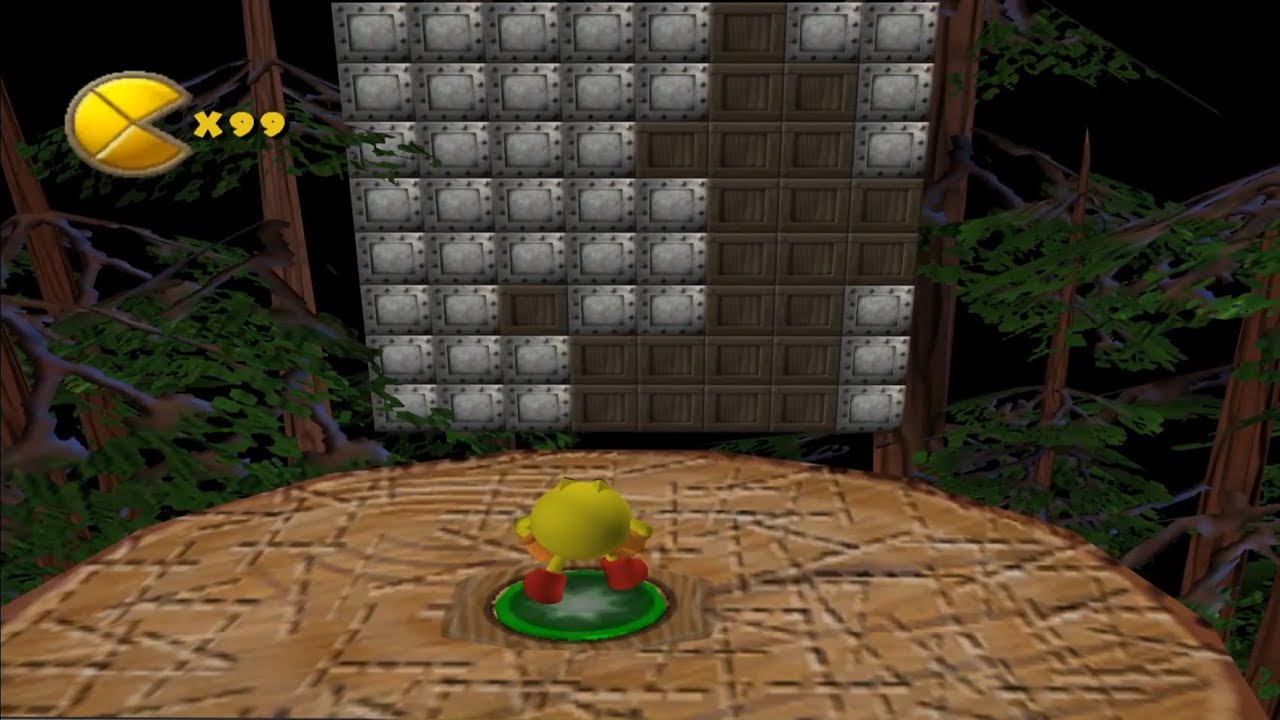 Bad Apple Played on Pac-Man World 2 Crates - YouTube