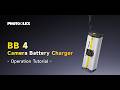 Operation Guide | Photolex BB 4 Camera Battery Charger