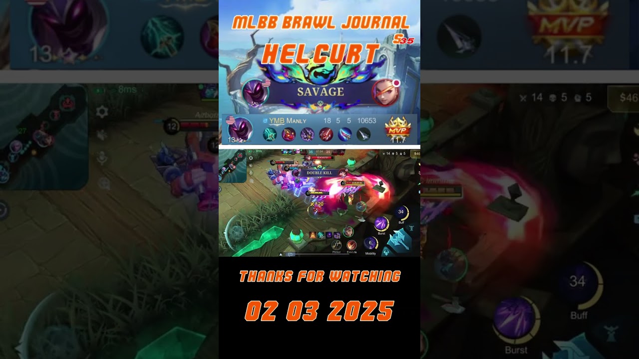 Helcurt 02/03/2025 [MLBB BRAWL JOURNAL] 