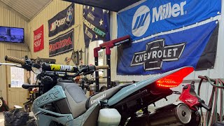 Klx300sm TST undertail install