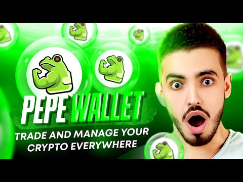 PEPE AS A WALLET WHERE YOU CAN TRADE AND MANAGE YOUR CRYPTO!!