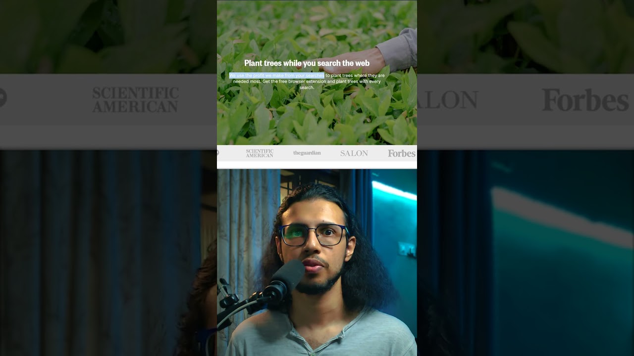 This Search Engine Plants Trees! - YouTube