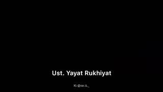 ISTIQOMAH || Ust. Yayat Ruhiyat