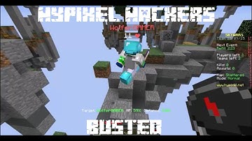 2 HACKERS 1 VIDEO - Hypixel Mega Skywars
