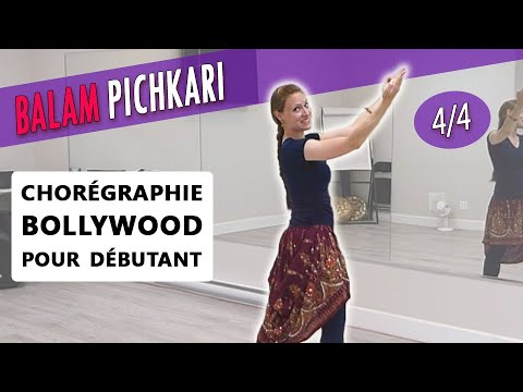 Cours de danse BOLLYWOOD (danse indienne) - Balam Pichkari 4/4 | Jill Otter