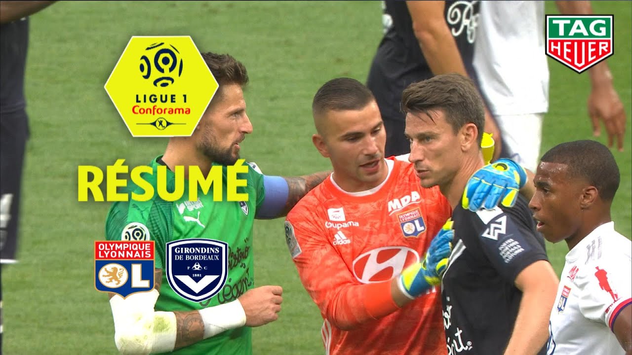 Olympique Lyonnais Girondins De Bordeaux 1 1 Resume Ol Gdb 2019 20 Youtube