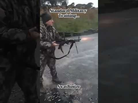 Soldiers Mastering LMG Recoil 