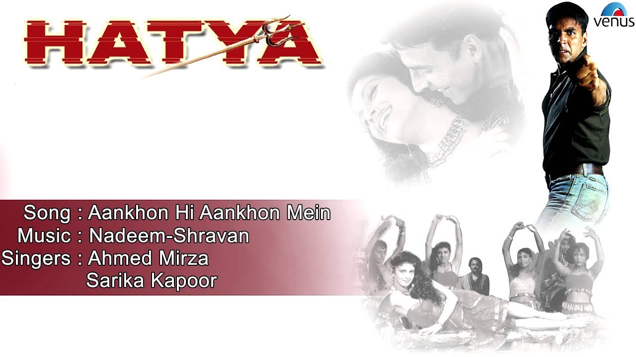 Hatya  Aankhon Hi Aankhon Mein Full Audio Song  Akshay Kumar Varsha Usgaonkar 