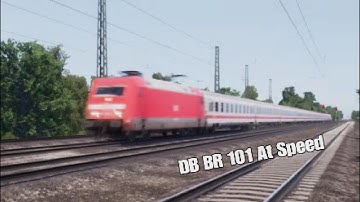 DB BR 101 At 200kmh!