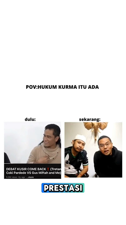 GUS MIFTAH KENA KARMA COKI PARDEDE DAN TRETAN MUSLIM! #cokipardede #gusmiftah #tretanmuslim