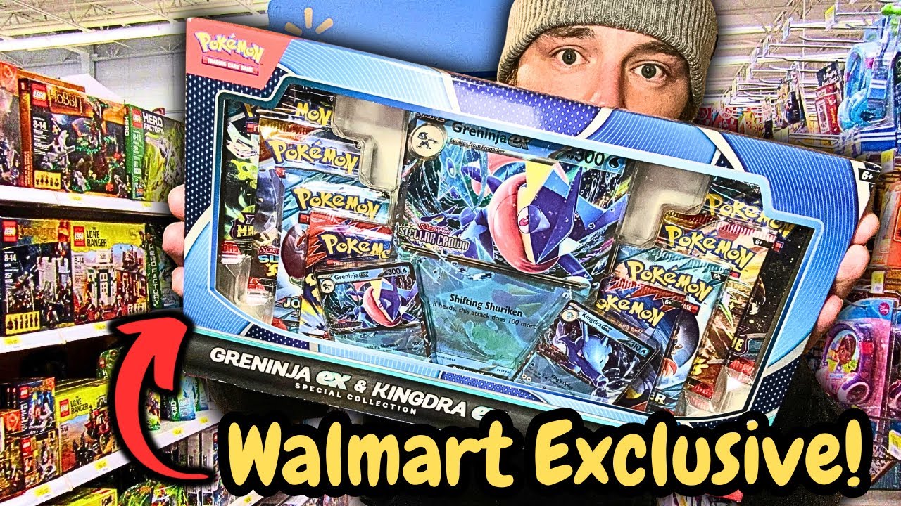 Exclusive Walmart Black Friday Pokemon Box Opening! Greninja