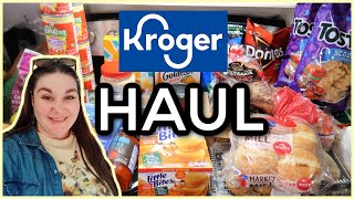 KROGER HAUL | 1-Week Grocery Haul \& Meal Plan | October 2022