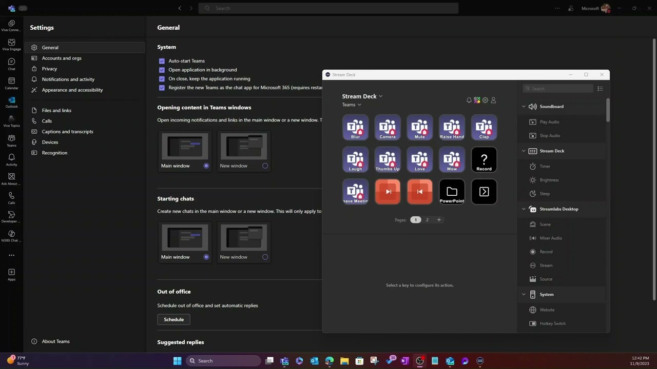 Setup Microsoft Teams on Elgato Stream Deck - Tom Talks