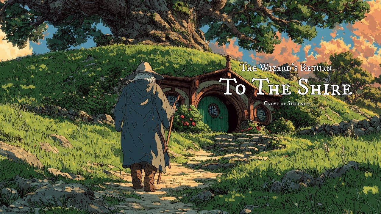 Fantasy Medieval Music for Focus & Calm | The Wizard's Return to the Shire