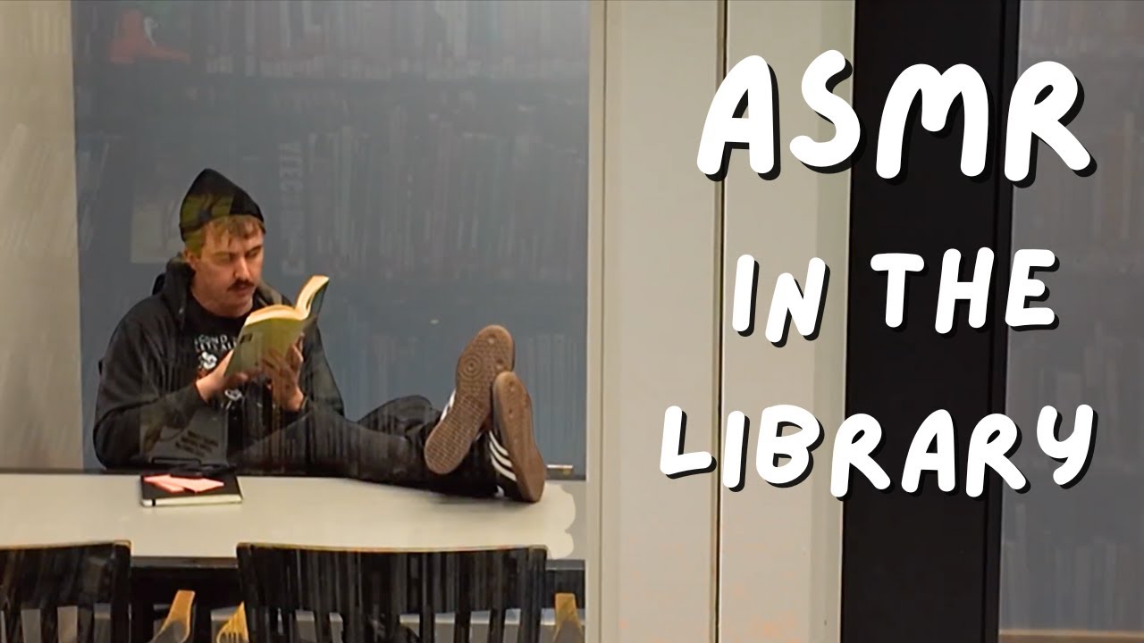 ASMR Library Roleplay | The Mysterious Kid helps you study 📖