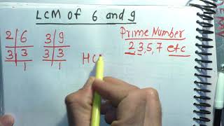 LCM of 6 and 9 In Hindi | Basic Mathematics By KclAcademy | Maths | Questions Solutions |