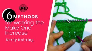 How to Make One in Knitting (without a hole)