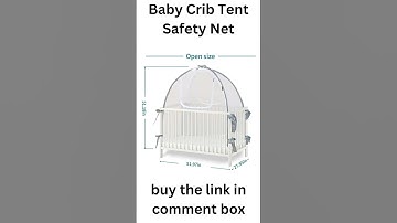 Thumbnail of Baby Crib Tent Safety Net  #best #video #youtbeshorts best products on Amazon