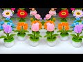 Amazing Simple DIY Tutorial How to Making Beautiful Pipe Cleaner Flower Gift for Beginners