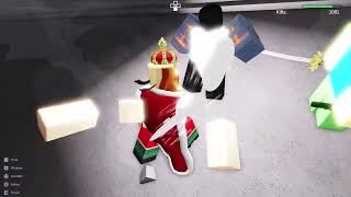 Gameplay de Saitama Roblox campos de batalha mais fortes