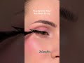 Easy Eyeliner Hack♥️ #eyemakeup #makeuptutorial #makeup #makeuphacks #youtubeshorts #shortvideo #fyp
