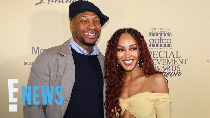 Jonathan Majors And Meagan Good Make Red Carpet Debut In First Appearance After His Assault Trial