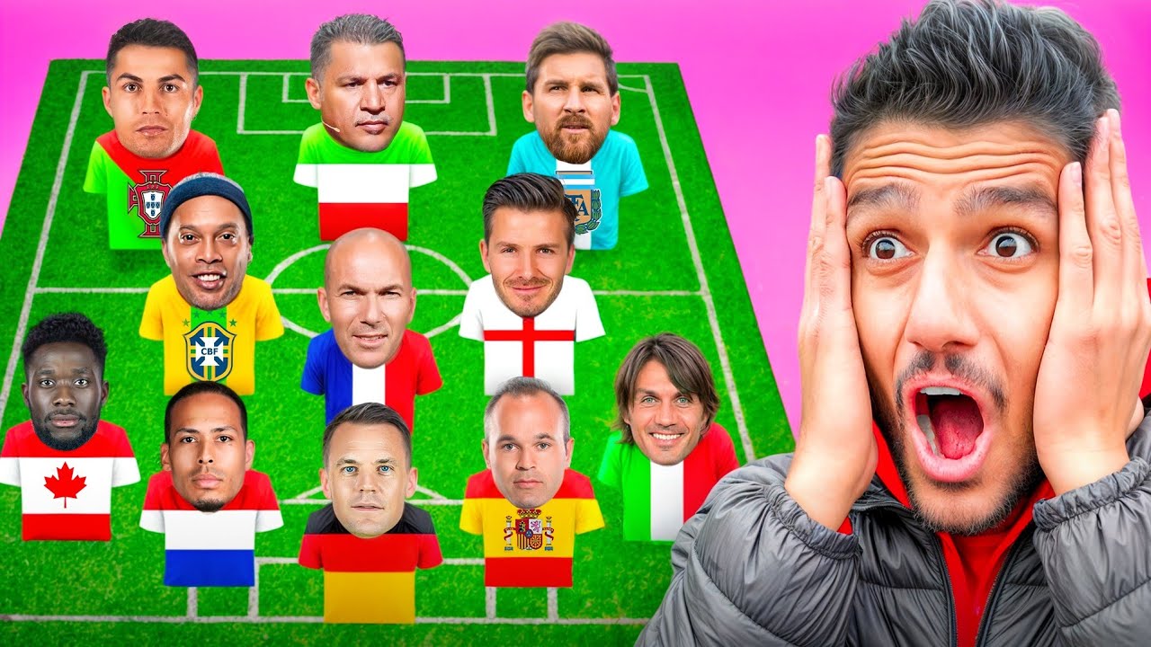 از هر کشور = یک اسطوره‌ی بی‌نظیر 🔥