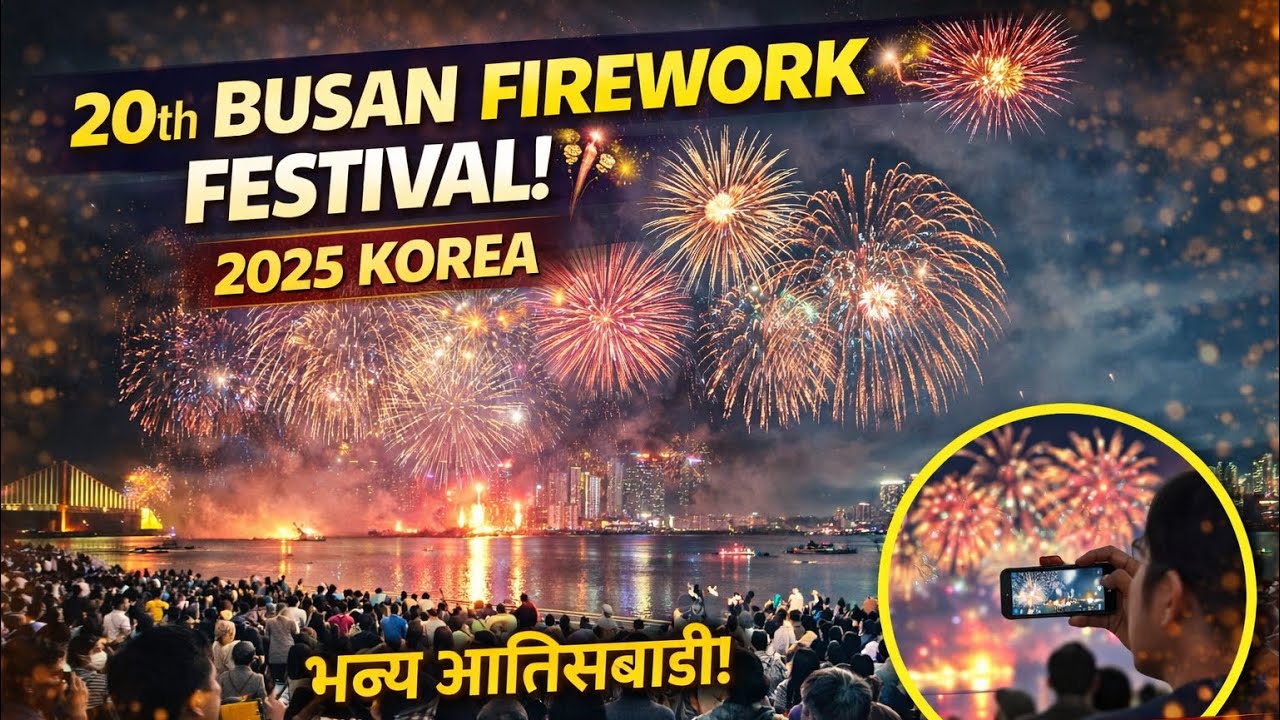 “Massive Crowd Massive Fireworks-Busan Fireworks Festival 2025 Live ...