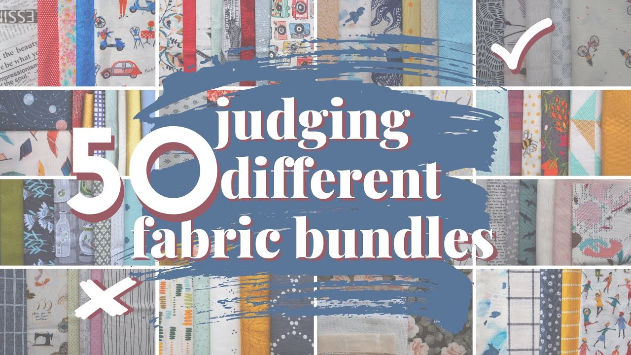 Make better fabric bundles! 50 quilt fabric pulls and how to
