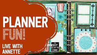 Planner Fun! | LIVE with Annette