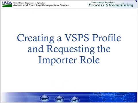 Importer/Brokers: Getting Your Level 1 eAuth and VSPS Importer Role