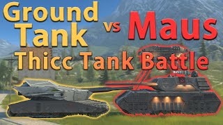 WOT Blitz Can GroundTank destroy a Maus?