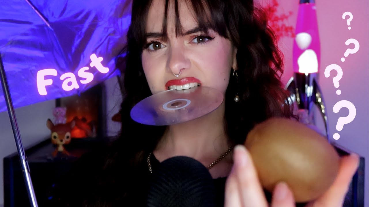 ASMR FR | FAST & AGRESSIVE complètement ALÉATOIRE 💥 (tu ne pourras JAMAIS deviner les triggers) 🤯