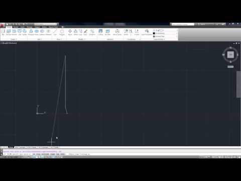 AutoCAD 3D Revolve Command: Create a Basic Pencil Model in 2 Steps