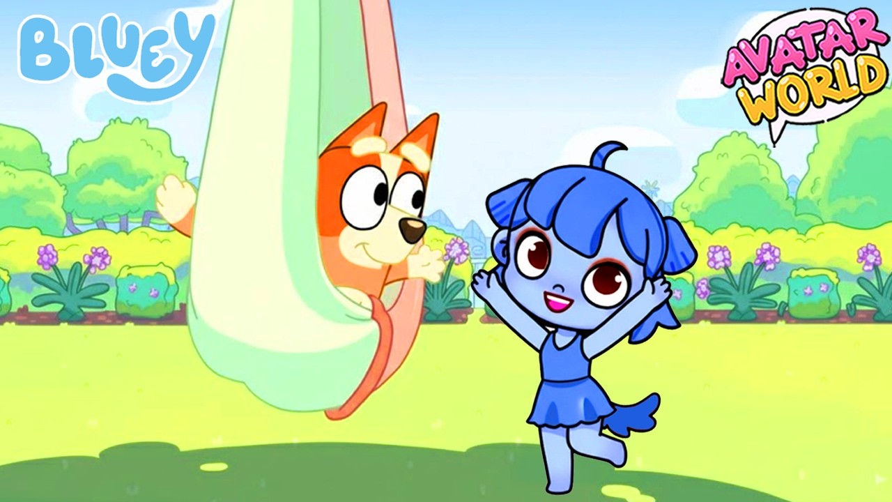 BLUEY IN AVATAR WORLD 🐾 Borboletas 🦋 Episódio Completo