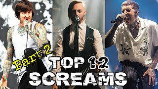 TOP 12 SCREAMS  -  PART 2