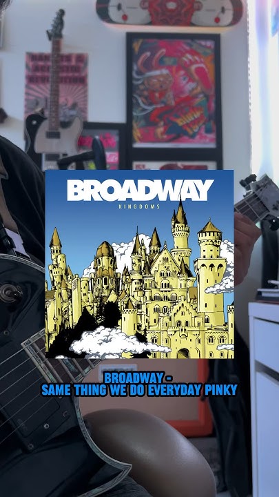 The Same Thing We Do Everyday Pinky Lyrics Broadway - The Same Thing We Do Everyday Pinky #guitarcover #broadway #