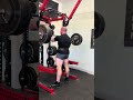 Front Squat: 425 x 7