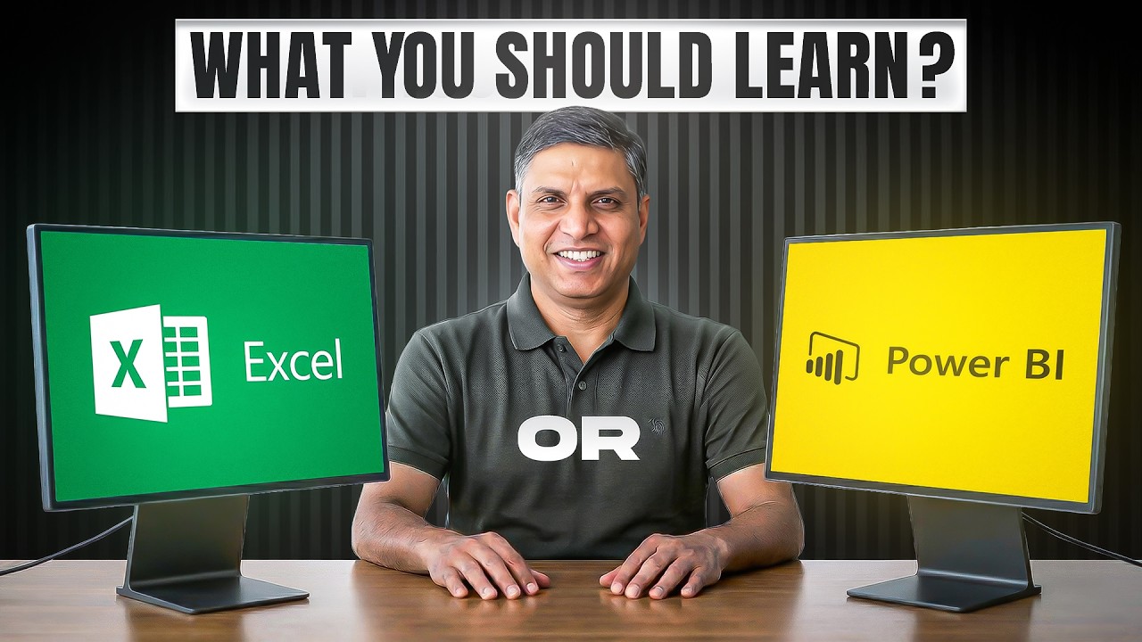 Excel vs Power BI Explained (When to Use Each Tool) - YouTube