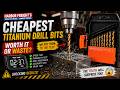 Harbor Freight Titanium Drill Bits  Set, 29 Pc. Review