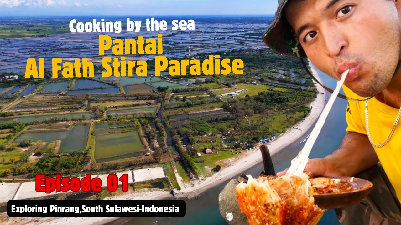 Solo Camping in a Beautiful beache n watch sunset 