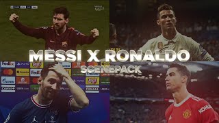 Messi And Ronaldo Hd Scenepack Check The Top Comment For Download