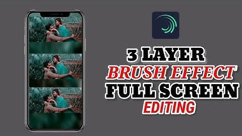 How to make/3 Layer /Brush Effect/Full ScreenStatus TrendingVideo EditingTutorial TamilAlight Motion