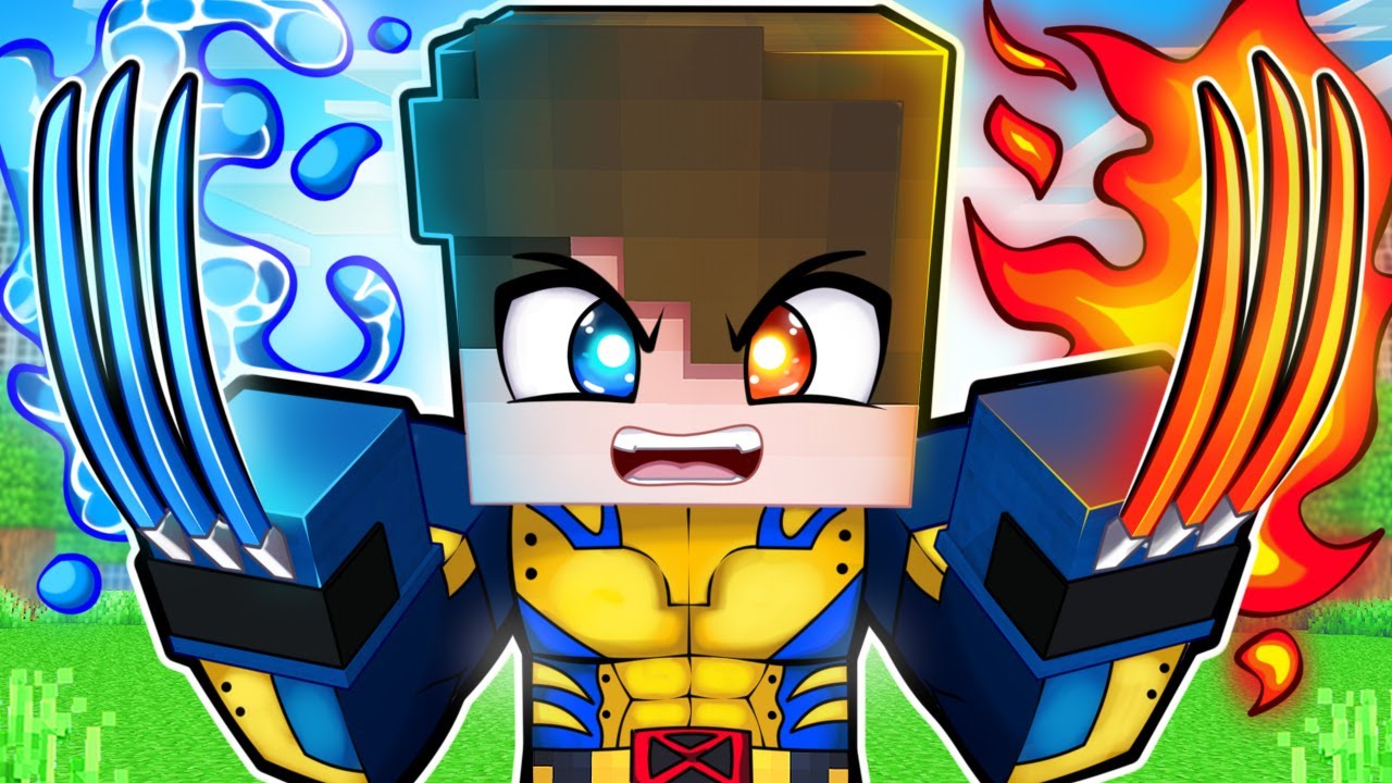 O WOLVERINE ELEMENTAL no Minecraft